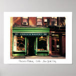 Pittoreskt Soho bageri - New York City Affischer