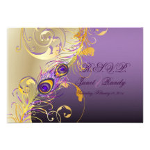 PixDezines osapåfågel som är filigree+swirls-/DIYt Individuella Inbjudningskort