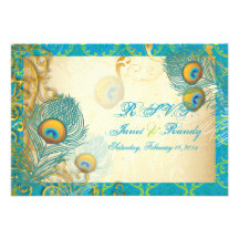 PixDezines osapåfågel som är filigree+swirls-/DIYt Individuella Inbjudningskort