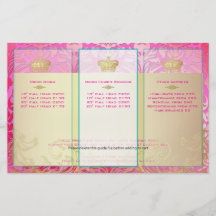 PixDezines rosa floradamast Flygblad Designs