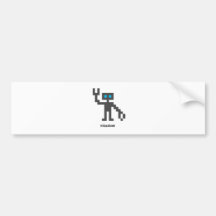 Pixel_Robot Bildekal