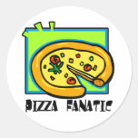 Pizzafanatiker Klistermärke