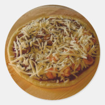 Pizzaredo Rund Klistermärke