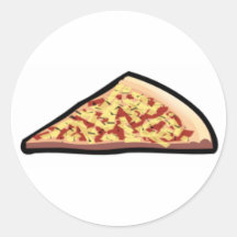 Pizzaskiva Klistermärke