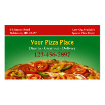 Pizzavisitkort