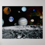 Planet av det sol- systemet posters