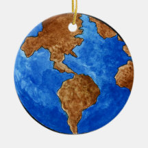 Planetjord Jul Dekorationer