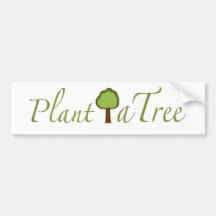 Plantera ett träd bildekal