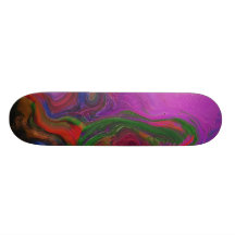"Plasmic Phoresis" Skateboard