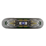 Pläterad strid Hoverboard för futuristiska Armor Skateboards