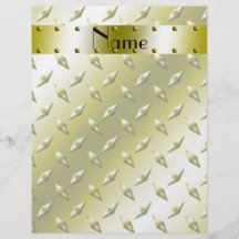 Pläterar den kända guld- diamanten för personligen custom flyer