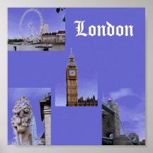 Platser från London Print