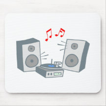 Plattenspieler record player mousepad
