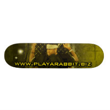 Playa Kanin-Webben baner Skateboard
