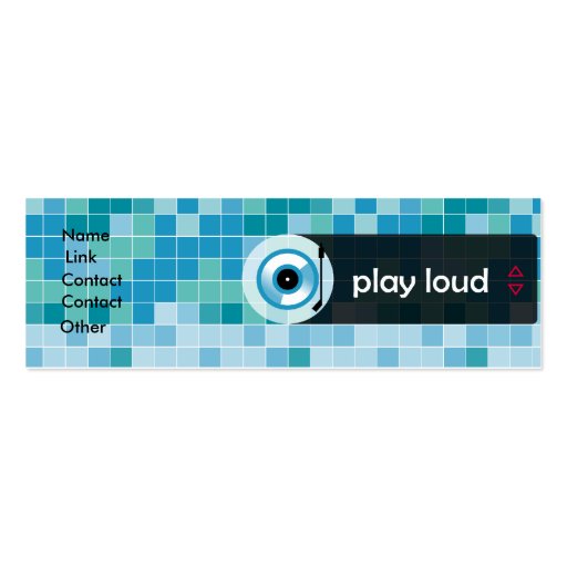 PlayLoud profilerar kortet Visitkort Mall