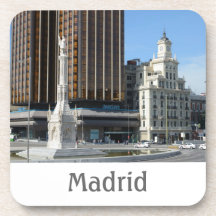 Plaza de Kolon, Madrid korkkustfartyg Kopp Underlägg