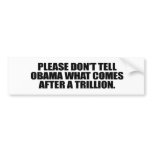 Please berättar inte Obama vad kommer efter en tri