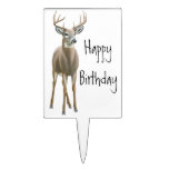 Plocka för tårta för Whitetailbockhjort Cake Topper