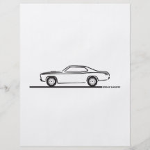 Plymouth dammtrasa 1971 flyg blad