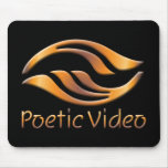 Poetisk video logotyp Mousepad Mus Mattor
