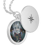 "Poissons Yeux Les Globuleux" Locket halsband