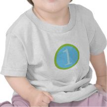 Pojke första Brithday Tee Shirts
