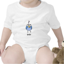 Pojkebaby Byrdie solo Body För Baby