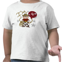 PojkeCowboyfödelsedag T Shirts