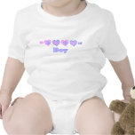 Pojkehjärtaskjorta Body För Baby