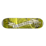 Pojkscouter av den Amerika skateboarden