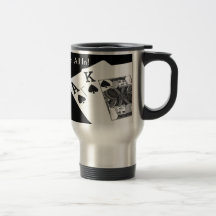 Poker - I-all förmiddag in! Kaffe Koppar