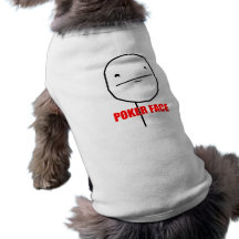 Pokeransikte - älsklings- bekläda hund tröja