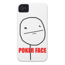Pokeransikte - fodral för iPhone 4/4S iPhone 4 Case-Mate Fodral