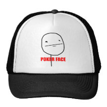 Pokeransikte - hatt kepsar