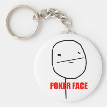 Pokeransikte - Keychain Nyckel Ringar