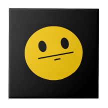 Pokeransiktesmiley face kakel