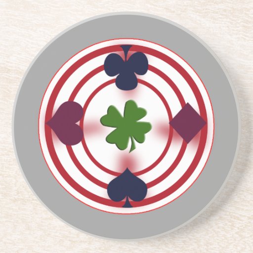pokerchip underlägg