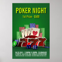 Pokernatt - affisch