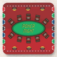 Pokernatt - bord - kustfartyg underlägg
