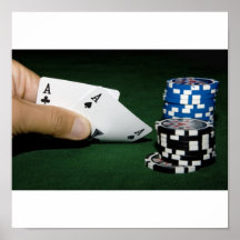 Pokeröverdängare Affisch