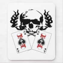 Pokerskallar Mousepad Mus Matta