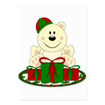 Polar björn för Cutelyn julklapp Visit Kort