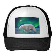 Polar björn mesh kepsar