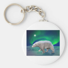 Polar björn nyckelring