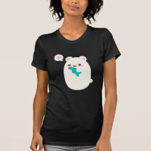 Polar björnkärlekfisk t-shirts