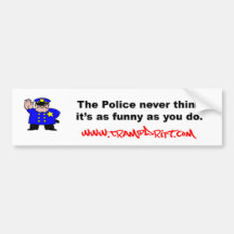police_funny bildekaler