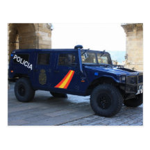 Policia Vykort
