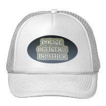 Polis broder trucker keps