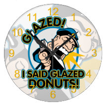 Polis glasade Donuts