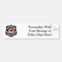 Polis K9 Bildekaler